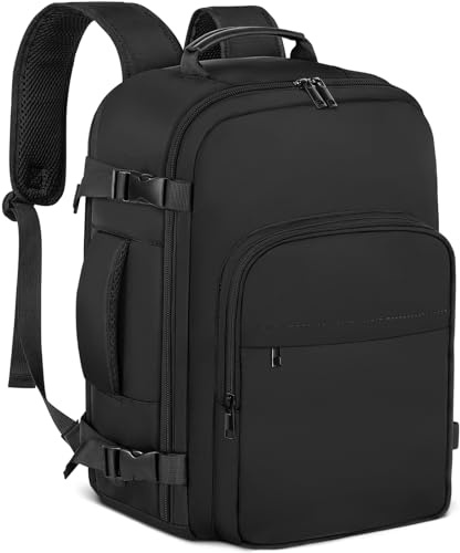 OTAHGK Bagaglio a mano 45 × 36 × 20 per Easyjet, Zaino da Viaggio Sotto il Sedile Aereo Borsa da Cabina Voli Zaini Casual Valigia Ufficio scolastico lavoro Borse Adatto a Laptop da 17 pollici
