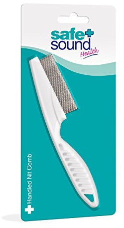 Safe & Sound Handled Lice Comb Large