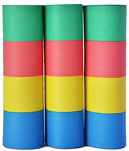 Ciao- Stelle filanti di carta (confezione da 3 rotoli), multicolor