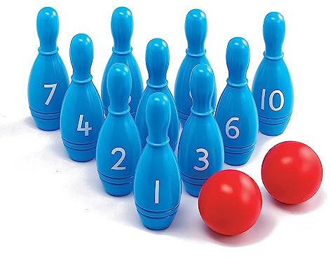 edxeducation-26300 Number Skittles - Bowling Play Set for Kids