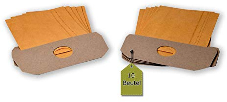 10 Staubsaugerbeutel kompatibel mit EXPERT 2071P EXP, 10 Staubbeutel + 1 Motor-Filter, kompatibel mit Staubsaugerbeutel Swirl S59