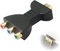VMOJO Adapter HDMI-Stecker auf 3RCA-Buchse Adapter, überträgt analoge Component-Videosignale (YPbPr) AV-Komponenten-Konverteradapter für HDTV-DVD und die meisten LCD-Projektoren (Rot, Blau, Grün)