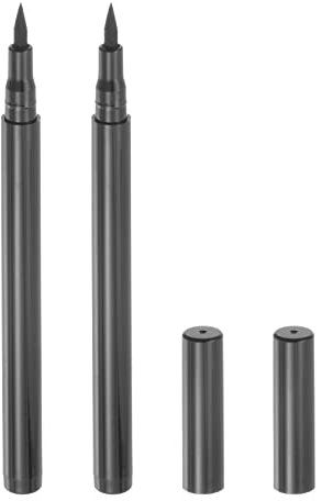 sourcing map 2 Stück Stoffmarker Permanent Dye Farbe Textil Markierung Stifte Feine Spitze für DIY Kleiderschuh Olive