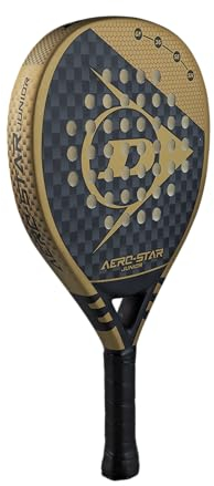 Dunlop Padelschläger Aero-Star Junior (2023), Schwarz/Gold
