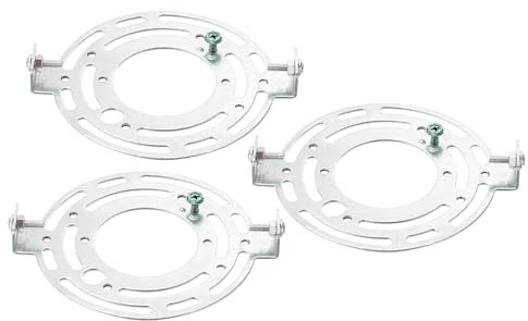 PATIKIL Kit de Support de Fixation Universel pour Luminaire, 120 mm (4,72 Po), 3 Ensembles de Barres Transversales pour Luminaire Mural, Luminaire Encastré au Plafond, Lustre