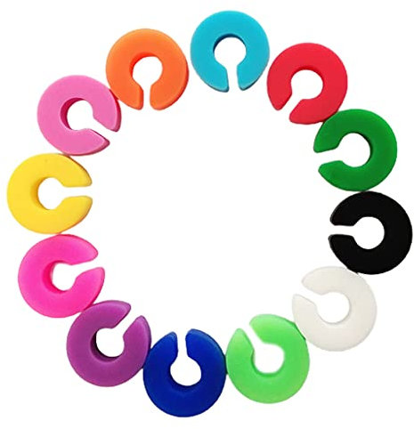 Lot de 12 marqueurs de verre à vin en silicone pour verres à boisson, étiquettes de reconnaissance pour tasse