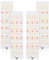 JKOKPMG Grow Lights - 4PCS Full Spectrum LED Plant Lights, 540LEDs, 10 Brightness Levels, 3/9/12H Timer