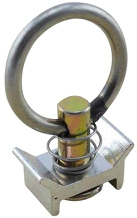 Binario di ancoraggio a L – binario di carico in alluminio, set di fissaggio a L | Robusto binario in alluminio per il trasporto, serratura di sicurezza per moto, montaggio a rimorchio chiuso