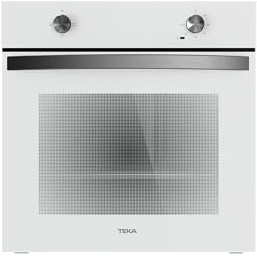 TEKA Horno Convencional 75/72L Sistema ThermoSeal, Esmalte BrightClean, 3 Funciones de Cocción, Bandeja Antivuelco, Modelo NEO HBB 4350 WH