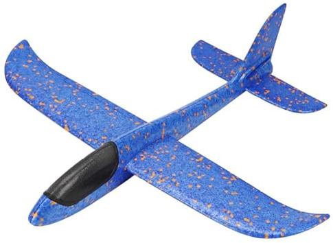 Skumflygplan för barn - Leksaksflygplan - Segelflygplan, flygplansmodell | Leksak Utomhus | Flygplan för barn, present till pojkar och flickor 4 5 6 7 år,