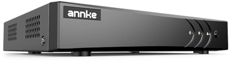ANNKE 3K Lite H.265+ Security DVR Recorder with AI Human/Vehicle Detection, 8CH Hybrid 5-in-1 CCTV DVR for Surveillance Camera, Supports 8CH Analog and 2CH IP Cameras, Remote Access (No Hard Drive)