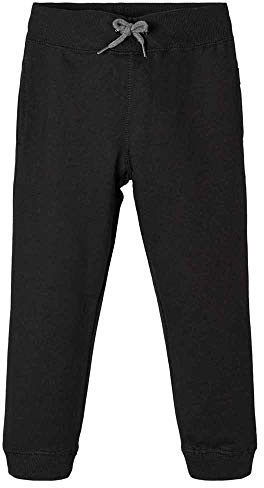 Name It Baby Boys' NKM Sweat Pant Bru Noos Tracksuit Bottoms, Black (Black Black), 98