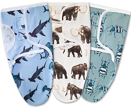 Joyo Roy Wickeldecke Pucktuch Pucksack für Neugeborene - Verstellbarer Puckschlafsack Swaddle Decke