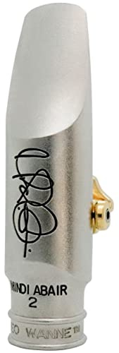 Theo Wanne MINDI ABAIR 2 Signature Alto Mouthpiece - The Ultimate Powerhouse Alto Mouthpiece with Swept-Step Baffle, Elliptical Window - Small-Stadium-Chamber Design