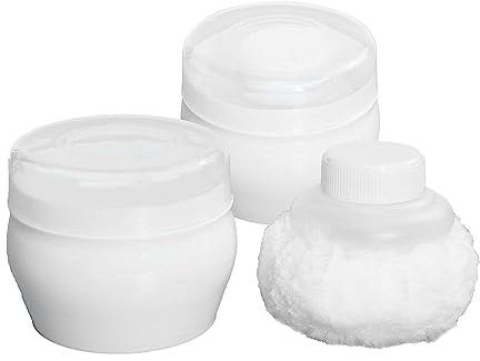 Beavorty Puderquaste Für Kleinkinder 2 Stück Plüschig Bpa Frei Mit Griff Für Körper Und Einfaches Auftragen Von Talkumpuder Für Neugeborene Und Säuglinge