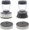 Youery 2 Pièces Brosse à Vaisselle de Cuisine, Brosse à Vaisselle Distributrice de Savon, Brosse à Main de Cuisine pour Le Nettoyage de la Vaisselle, des Casseroles, des Poêles et des éviers