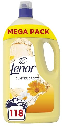 Lenor Fabric Conditioner 118 Washes, Summer Breeze, Provides Long Lasting Freshness, With 24h Odour Defence