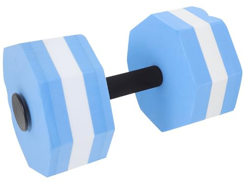 KICHOUSE Manubri Acquatici in Eva per Esercizi in Acqua, Facili da Mantenere per Allenamenti di Forza e Attrezzatura per Acquagym in Piscina Blu