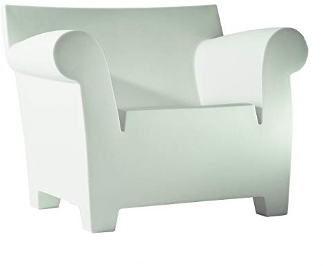 Kartell - Sillón Bubble Club, Blanco cinc