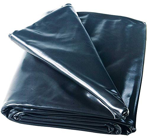 Heissner Teichfolie PVC schwarz, Stärke 1,00 mm | 6-48 m² (8x1m)