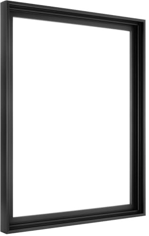 MCS 16x20 Inch Frame To Mount Finished Canvases, Black (40004)