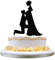 einzigartiger Kuchendeckel Hochzeit Kuchendeckel Hochzeit Braut und Bräutigam schwanger