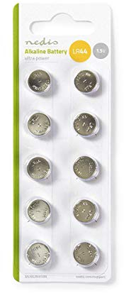 Batterie a Bottone Lr44 Alcalina (10 Pz)