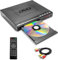 Nicoone DVD Player, Mini Multifunction EVD Player with AV Output VCD Player USB Multifunction Player with Remote Controller