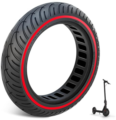 Amitor para Rueda Maciza Patinete Xiaomi 8 1/2 x2, Rueda Antipinchazos 8,5 Pulgadas, 230x50 Rueda de Repuesto Antidesgaste y Antideslizante Neumático Patinete 50/75-6.1 para Xiaomi M365/Pro 2/1S, 1PCS