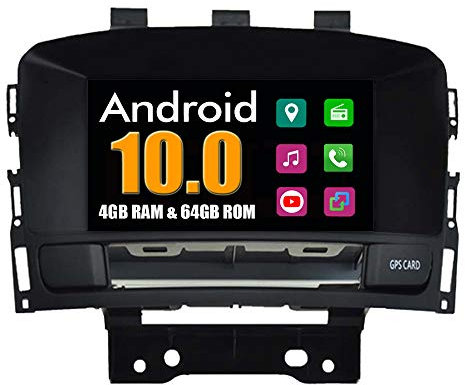 RoverOne Sistema Android Autoradio GPS para Opel Astra J con Navegación Estéreo Multimedia Bluetooth DVD USB Mirror Link