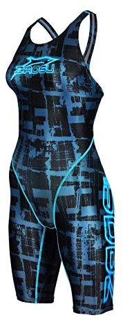 ZAOSU Damen & Mädchen Wettkampf-Schwimmanzug Z-Urban | Competition Sport Badeanzug, Größe:164