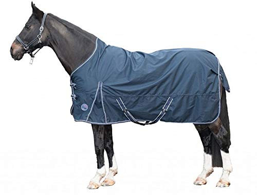 HKM Starter Pferdedecken dunkelblau 115