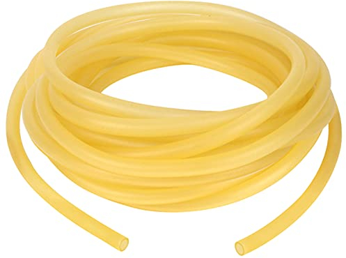 Tubo de Goma de Látex Natural de 5 Metros - Bandas Para Eslingas Elástico Redondo de Alta Resiliencia - 6x9mm