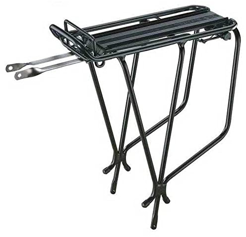 Topeak MTX Super Tourist Tubular Rack/Federklappe 2.0 Gepäckträger für 26, 27,5 (650B) & 700C Räder mit Felgenbremsen, 15100100
