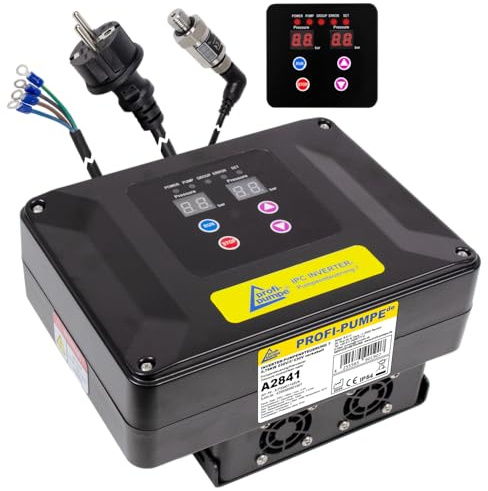 CONTROLLORE POMPA CON INVERTER PRESSOSTATO cablato Pressostato Controller automatico Monitor di flusso per pompa acqua sanitaria pompa da pozzo (controllo pompa INVERTER 7-0,75KW 1 * 230V/3 * 230V)