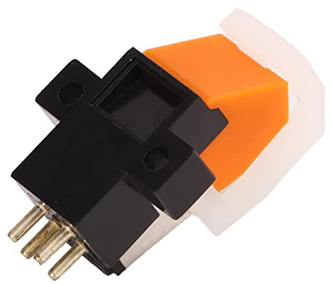 Drfeify Cartucho de Tocadiscos, Reemplazo de Fono de Plástico Metálico para Audio de Alta Fidelidad, Equipo de DJ de Fácil Instalación con Sensibilidad Respuesta de Frecuencia de 20 Hz-20 KHz