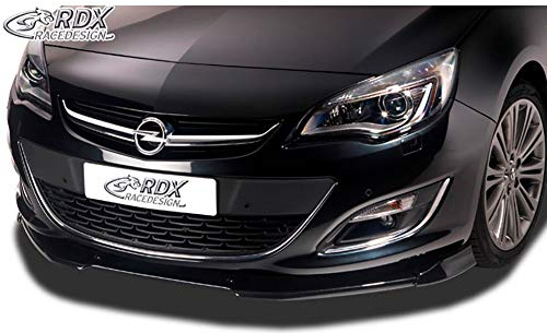 Spoiler avant Vario-X compatible avec Opel Astra J Facelift 2012-2015 (PU), Noir