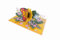 MOKIO® Biglietto Fiore Pop-Up – Farfalla con Fiori – Biglietto regalo 3D per un compleanno, pensione o come buono, Biglietto di auguri floreale con busta