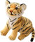 Babioms Tiger Plüschtier, Realistische Tiger Kuscheltiere Baby Plüsch Puppe Stofftier Kissen Plüschtier Klein Tiger Baby Plüschfigur Tiger Braun Kuscheltier Weiche Geschenk