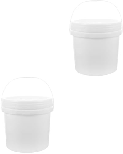 MAGICLULU 2 Pz Secchio Per Salviette Umidificate Salviettine Detergenti Pannolini Secchio Di Archiviazione Delle Salviette Dispenser Per Secchielli Per Salviette Bianca Plastica