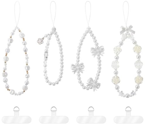 flintronic Chaine Telephone Portable, Lanière de Téléphone avec Onglets d'Attache, Dragonne pour Filles Femmes