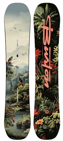 Kids' Burton Custom Smalls Camber Snowboard, 145cm