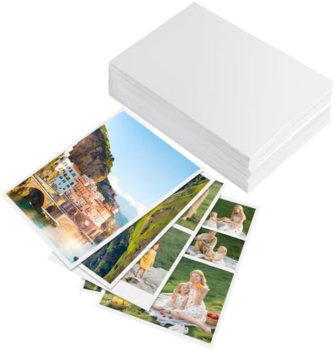 Fotopapper 10 x 15 cm glansigt för bläckstråleskrivare, högglans fotopapper