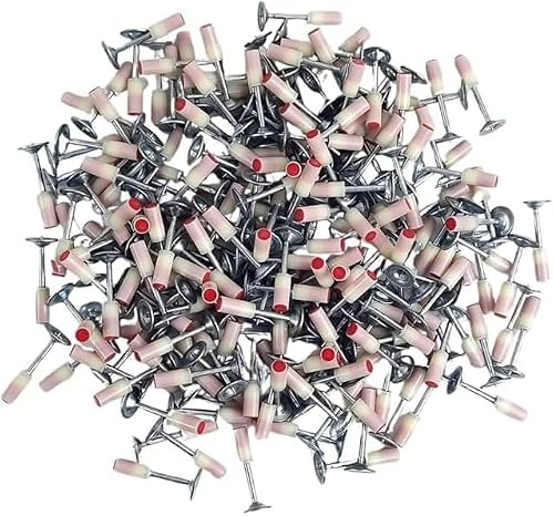 Clavos para pistola de clavos de hormigón de 7,3 mm, mini herramienta de remache manual de acero para fijación de pared, dispositivo de fijación de conducto de cable, accesorios de pistola de clavos