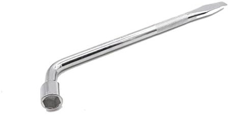 TopHomer Radmutternschlüssel Radmuttern Schlüssel Chrom Vanadium Stahl Sechskantschlüssel Schlüssel für Auto, LKW Reifenräder Reparatur