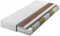IZER 2 in 1 Matratze 180x200 cm mit KOKOS | 7-Zonen | Taschenfederkern | Kokosfaserplatte | Versteppter Bezug H3 / H4 Zweiseitig Federkern