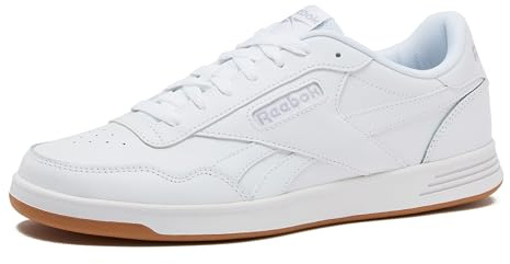 Reebok Court Advance Sneakers for Men - Casual Tennis Mens Shoes Size 6 to 15, White or Black, Footwear White/Cold Grey2/Reebok Gum, 10