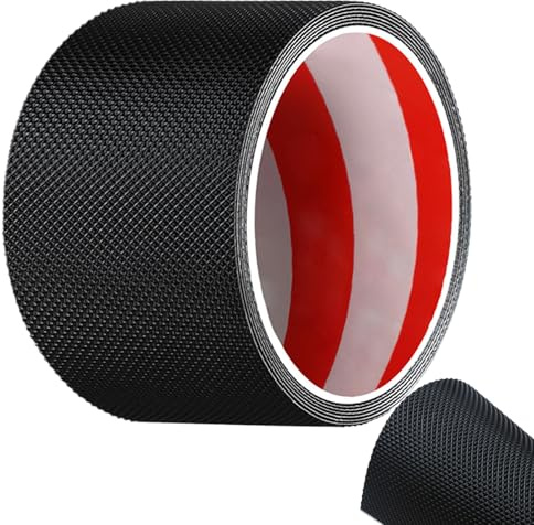 Calcomanías antideslizantes para – Cinta de agarre de goma de 100 x 10 cm, tracción adhesiva para zapatos, tiras de seguridad multianchas, kit de prevención de resbalones con uso al aire libre