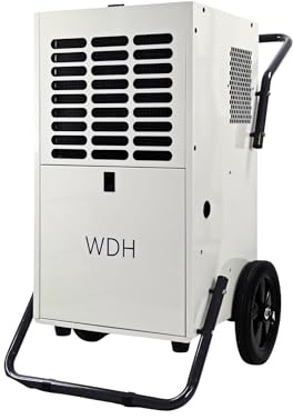 Aktobis Professionell avfuktare, byggtork WDH-80B av metall med en avfuktningskapacitet på upp till 95 liter/dag !