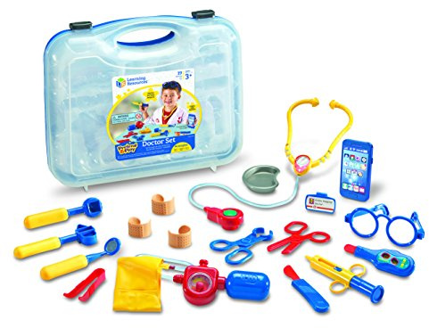 Learning Resources Pretend & Play Läkare Medicinsk 19-Stycken Uppsättning